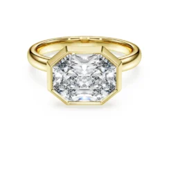 Anello con castone Octagon