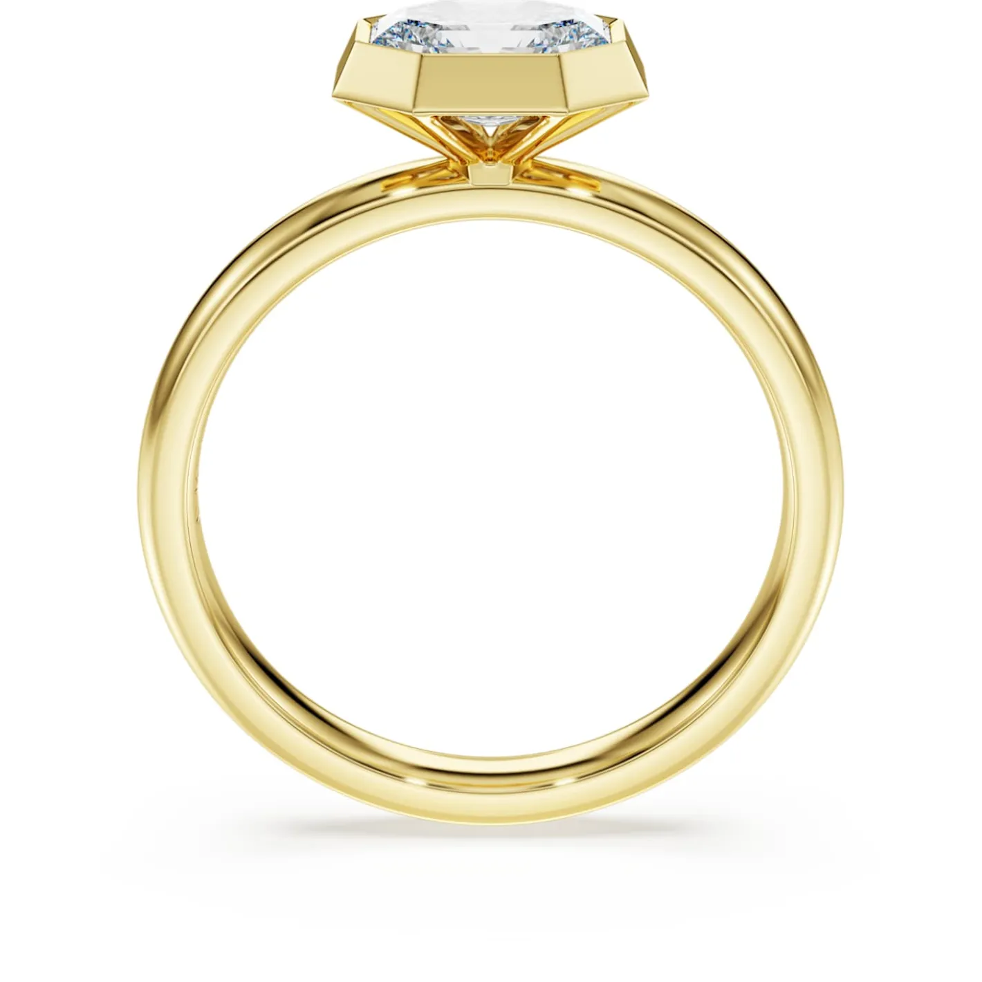 Anello con castone Octagon