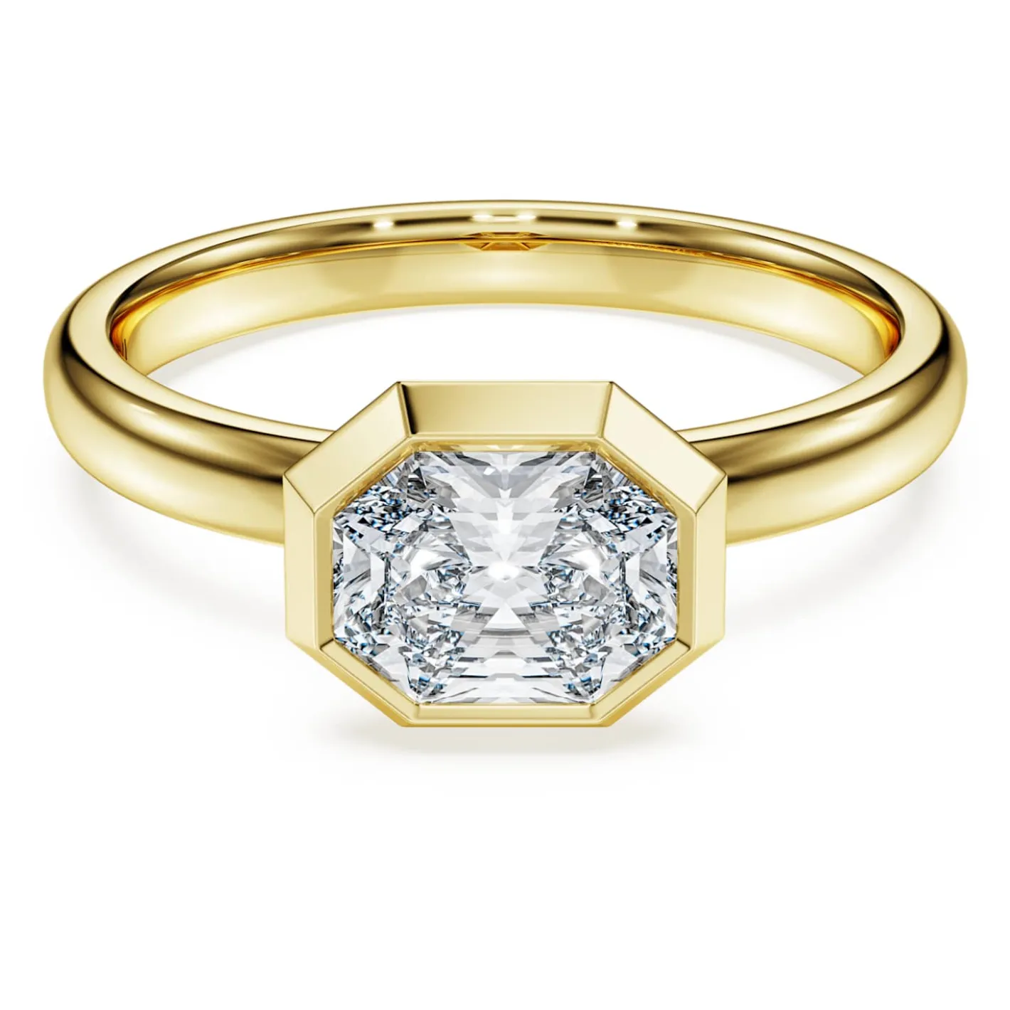 Anello con castone Octagon