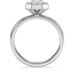Anello con castone Octagon