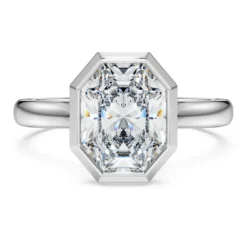 Anello con castone Octagon