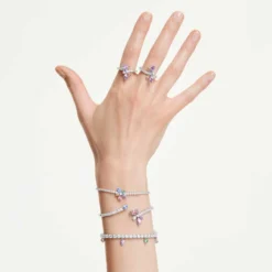 Anello con motivo Ariana Grande x Swarovski