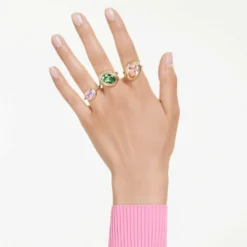 Anello con motivo Gema