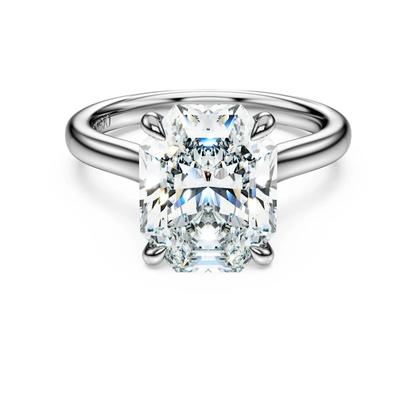 Anello solitario Eternity