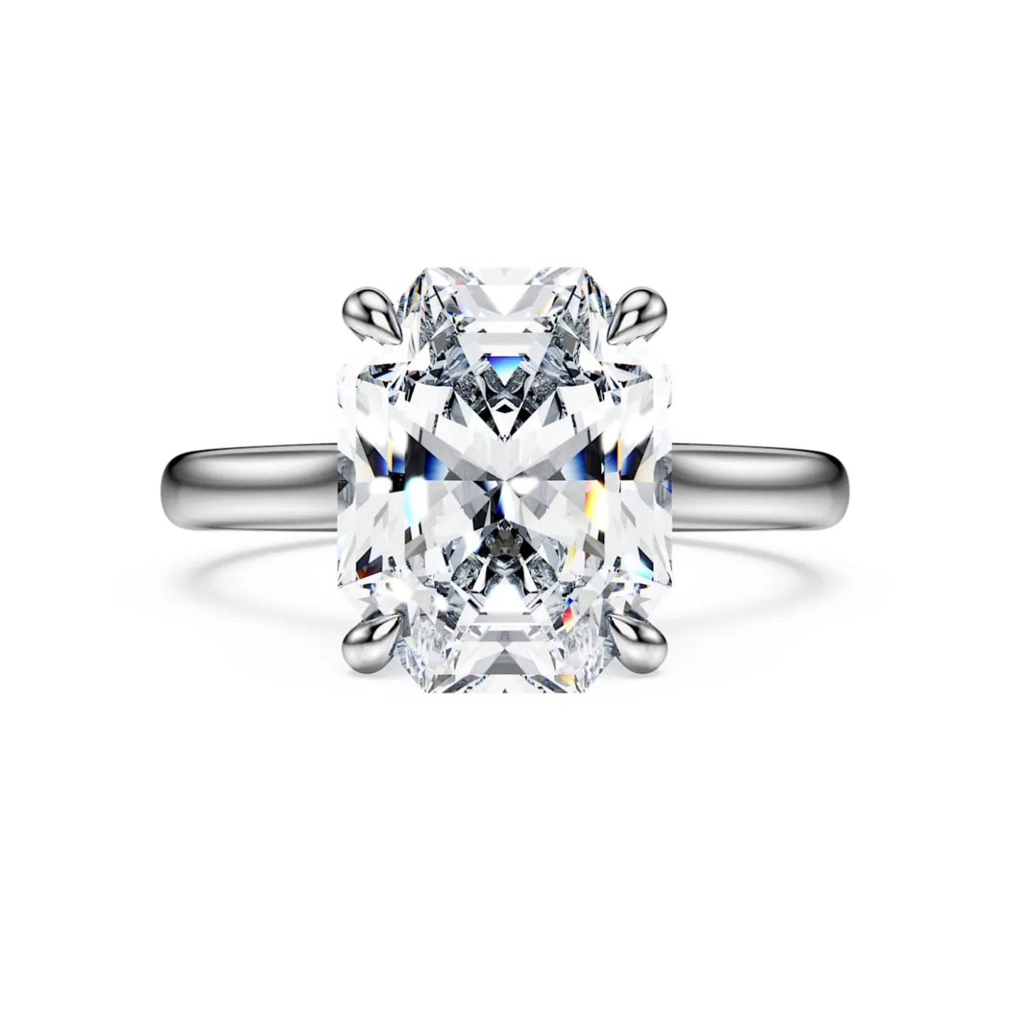 Anello solitario Eternity