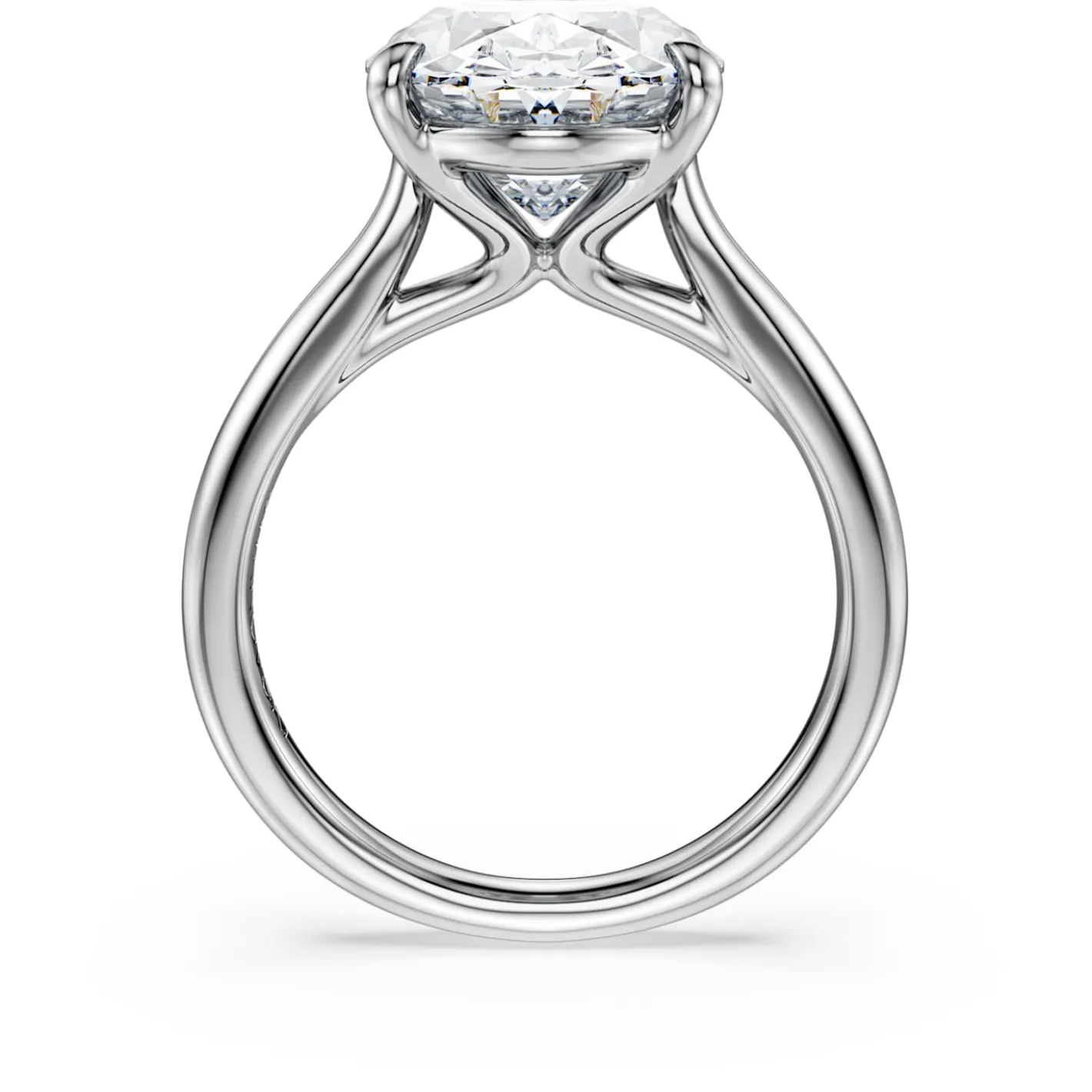 Anello solitario Eternity