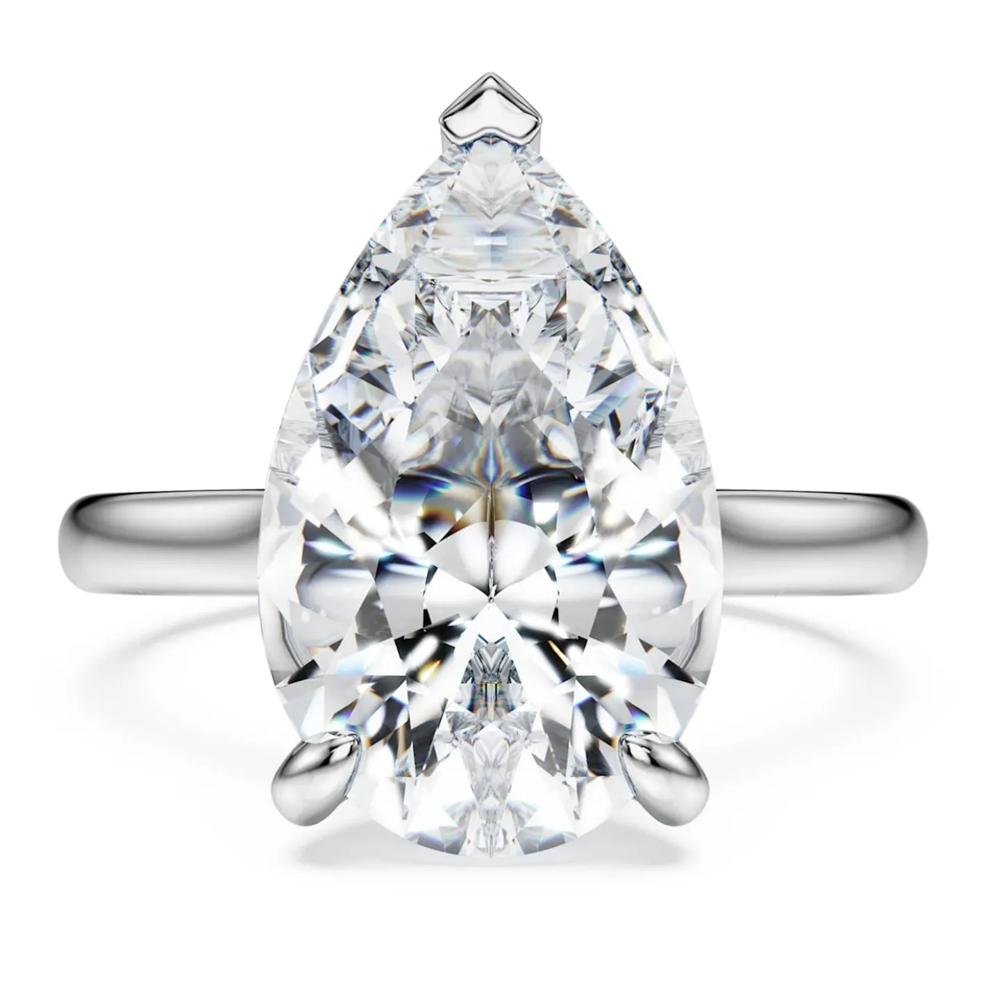 Anello solitario Eternity