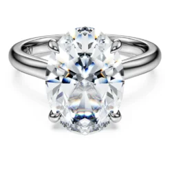 Anello solitario Eternity