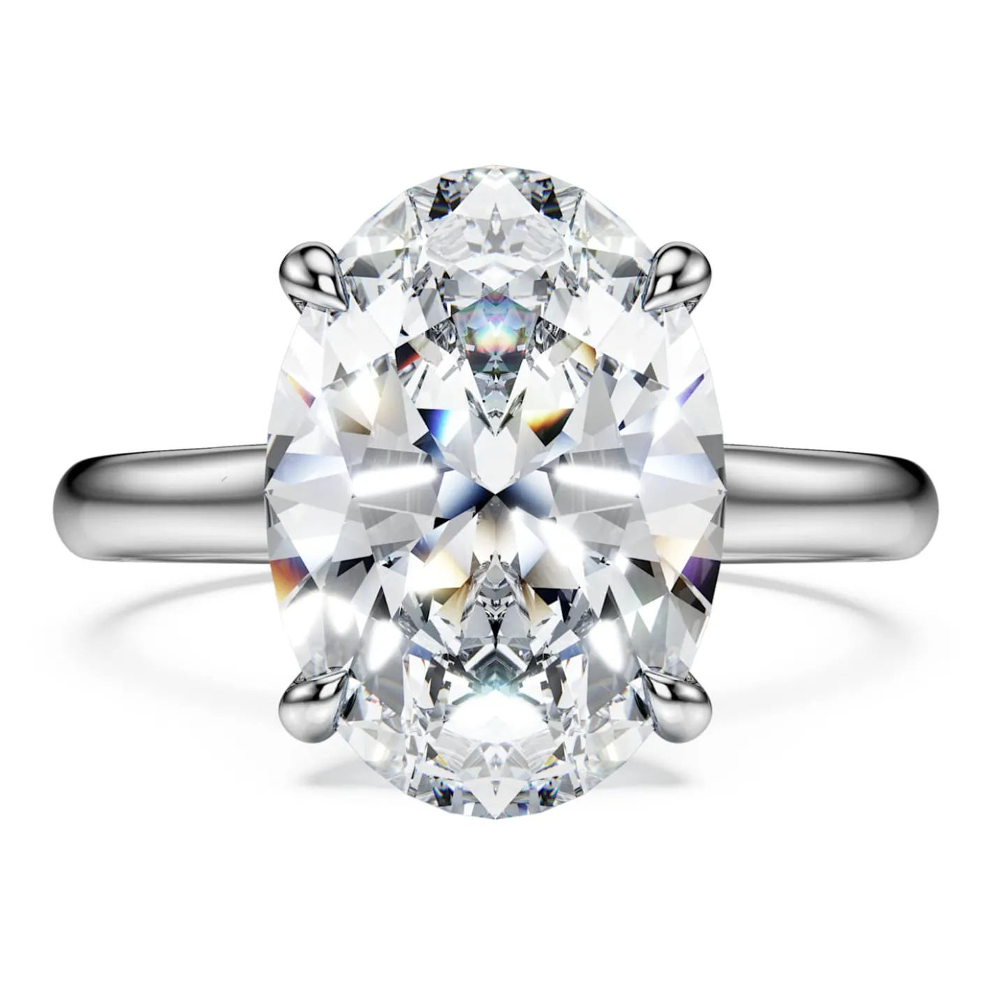 Anello solitario Eternity