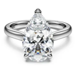 Anello solitario Eternity