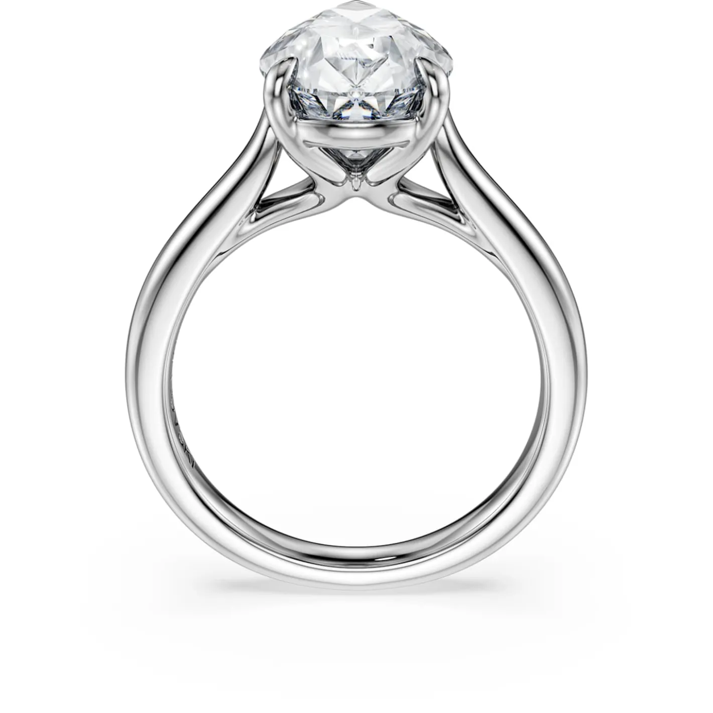Anello solitario Eternity