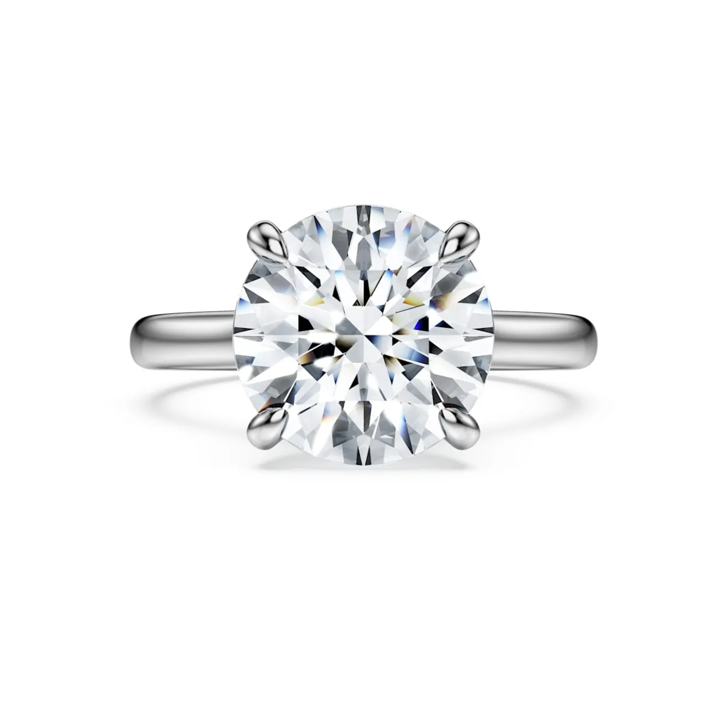 Anello solitario Eternity