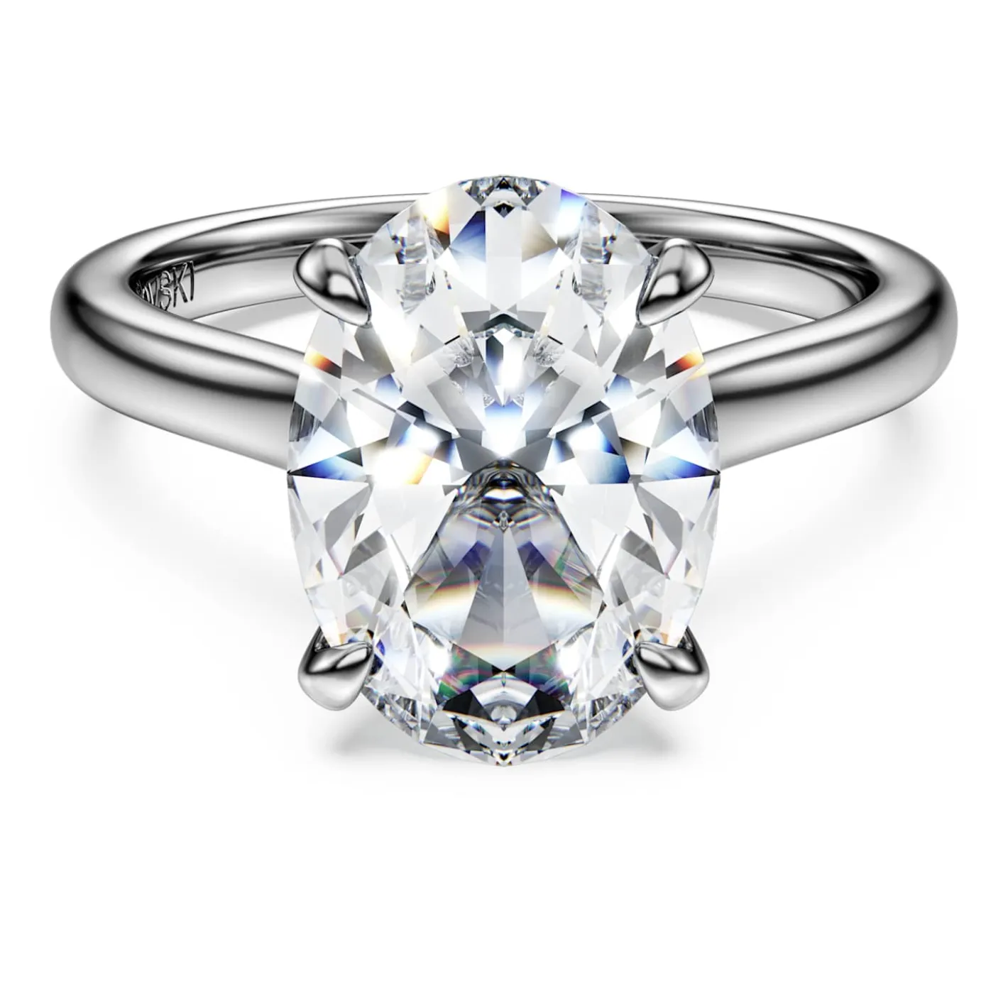 Anello solitario Eternity