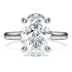 Anello solitario Eternity