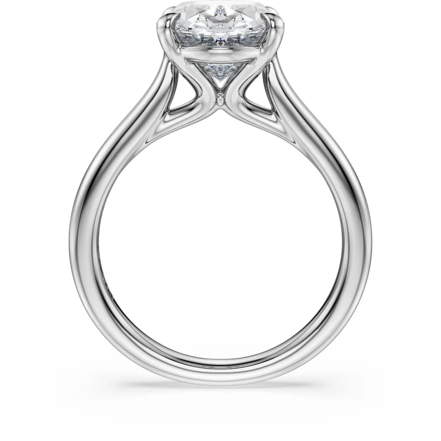 Anello solitario Eternity