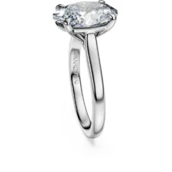 Anello solitario Eternity