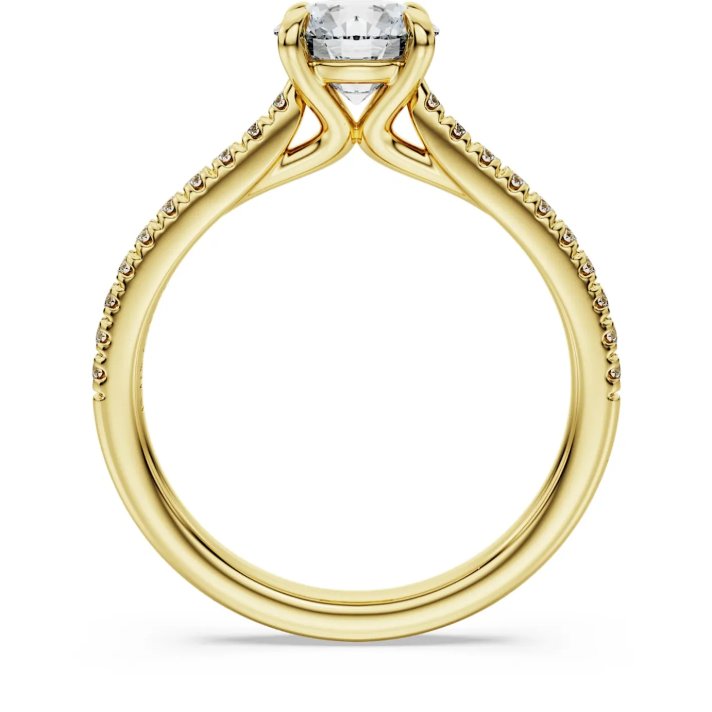 Anello solitario Eternity