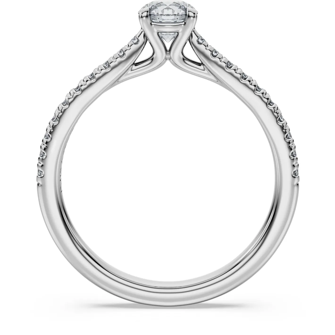 Anello solitario Eternity