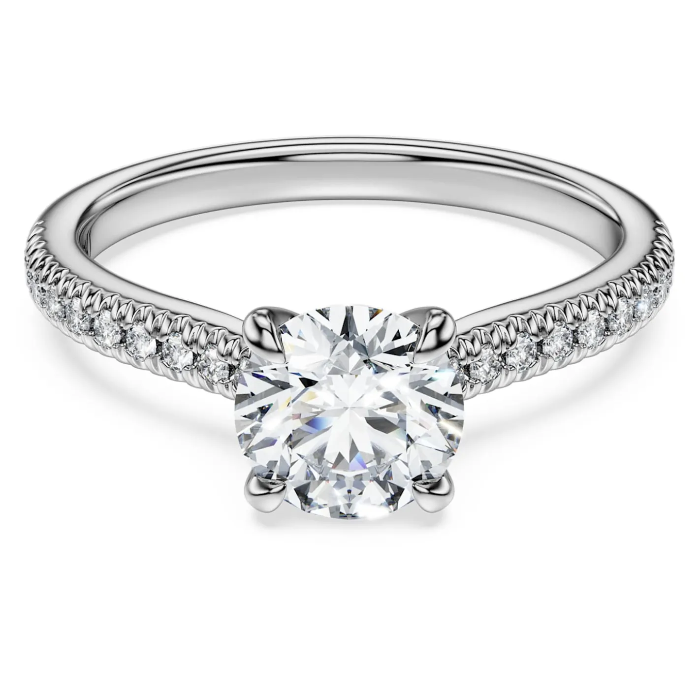 Anello solitario Eternity