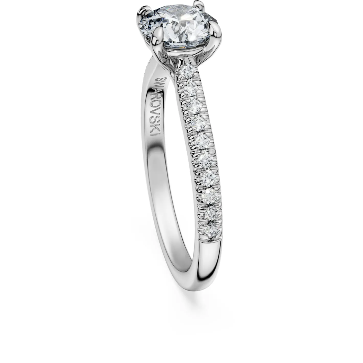 Anello solitario Eternity