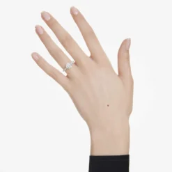 Anello solitario Eternity