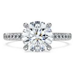 Anello solitario Eternity