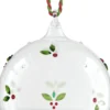 Holiday Cheers Decorazione Pallina con Vischio