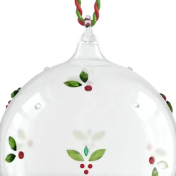 Holiday Cheers Decorazione Pallina con Vischio