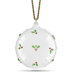 Holiday Cheers Decorazione Pallina con Vischio