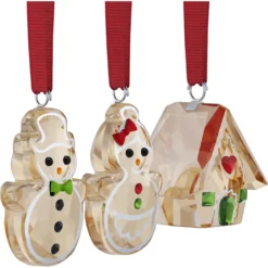 Holiday Cheers Set Decorazioni Pan di Zenzero