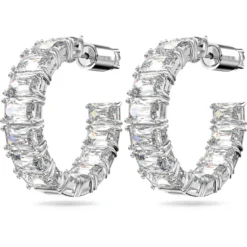 Orecchini a cerchio Matrix