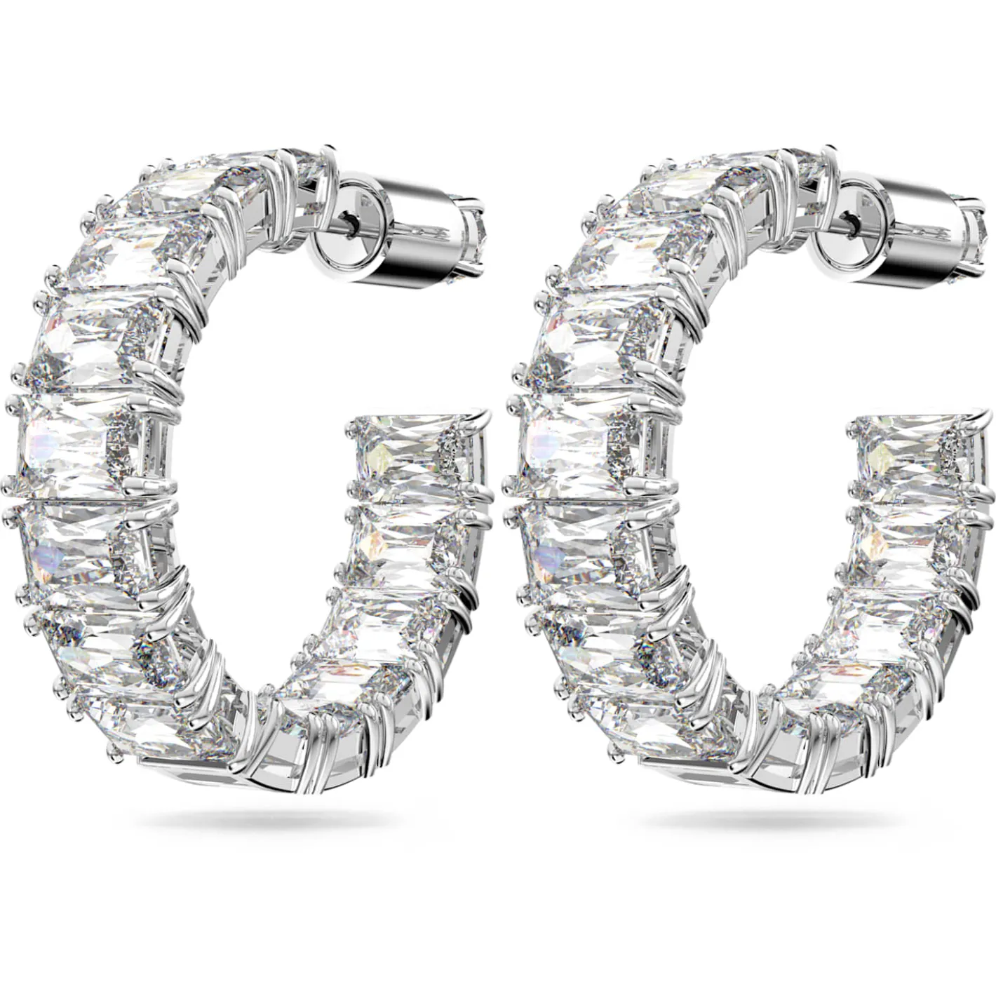Orecchini a cerchio Matrix