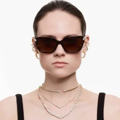Orecchini ear cuff Hyperbola