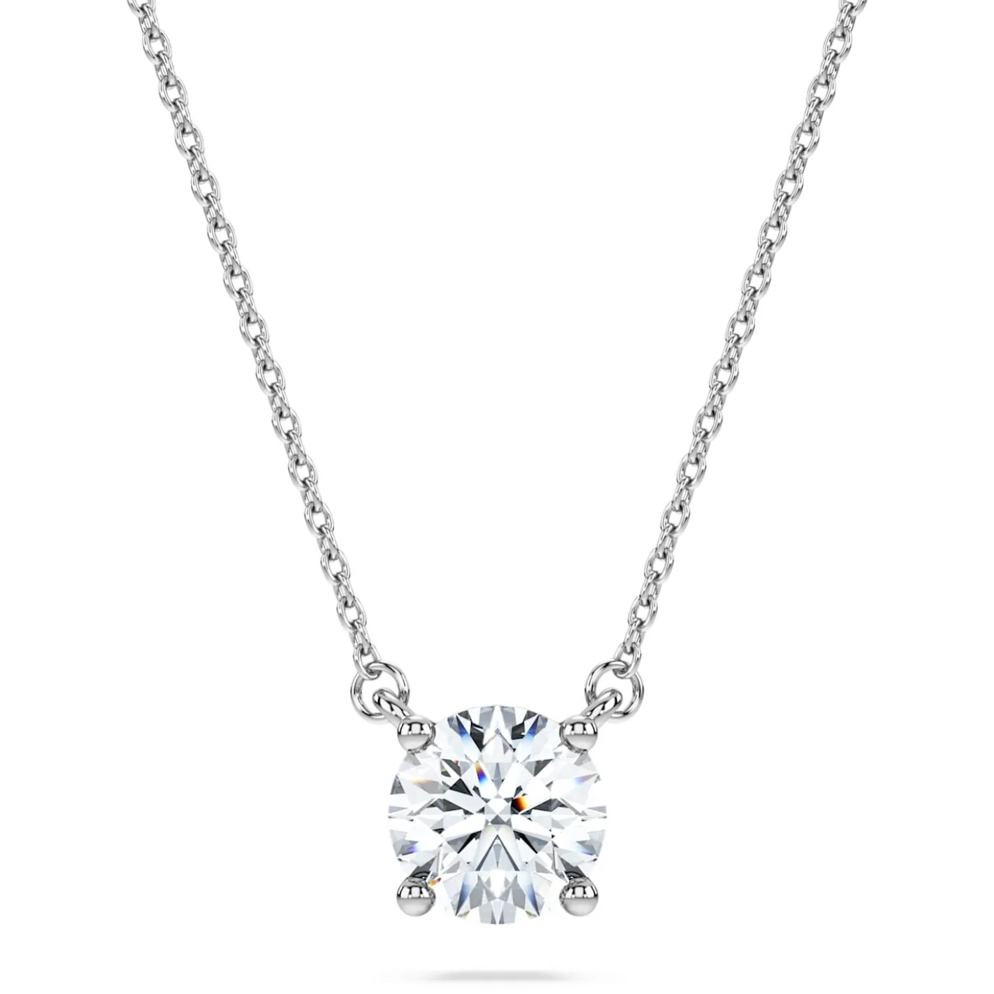 Pendente con solitario Eternity