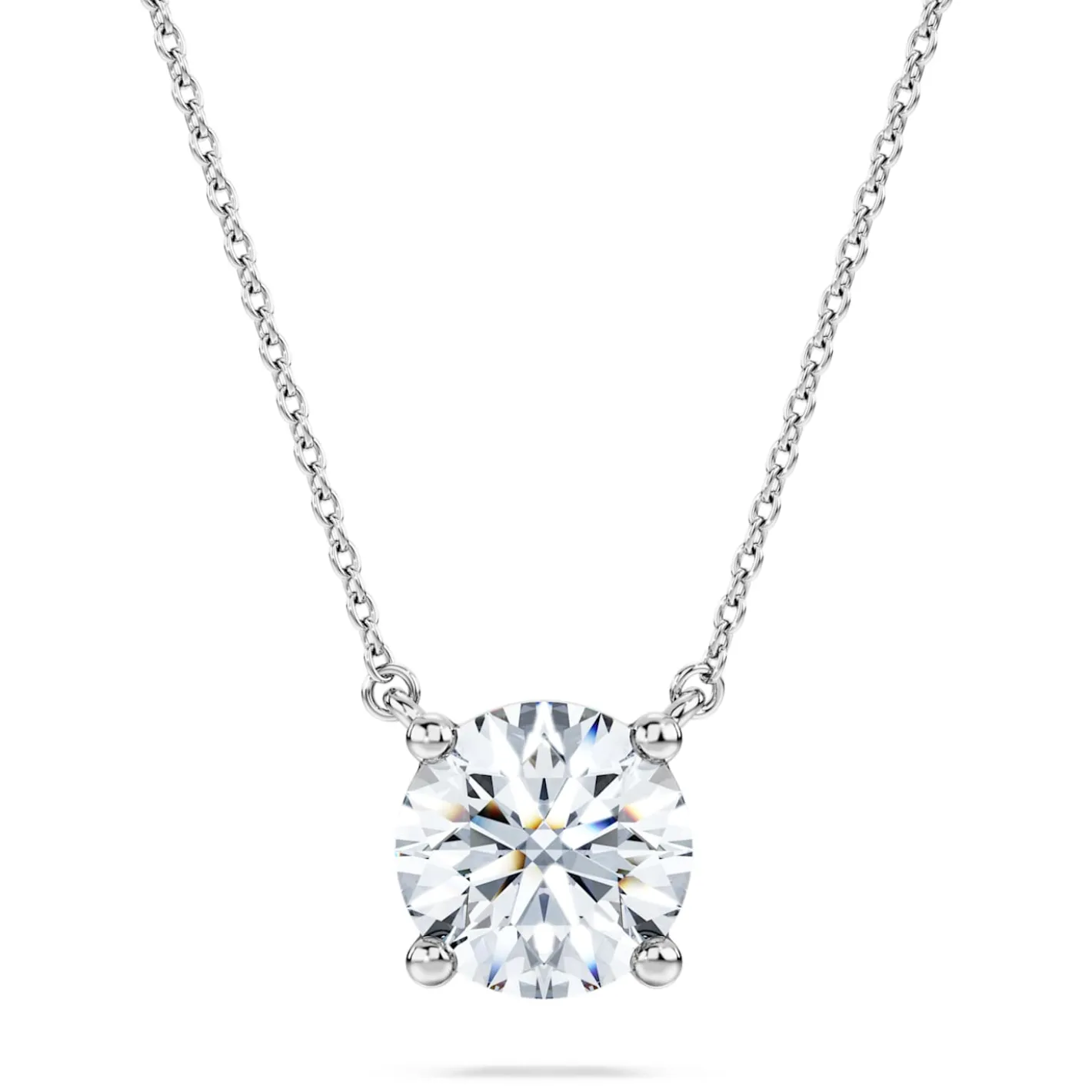 Pendente con solitario Eternity