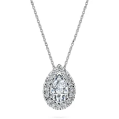 Pendente solitario halo Eternity