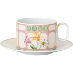 Tazza da tè con piattino Idyllia