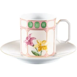 Tazzina da caffè con piattino Idyllia