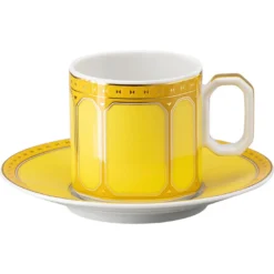 Tazzina da caffè espresso con piattino Signum